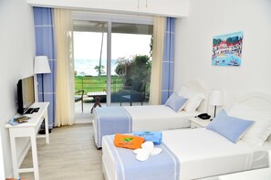 Premium bedding, minibar, in-room safe, desk