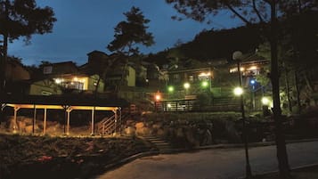 Front of property – evening/night