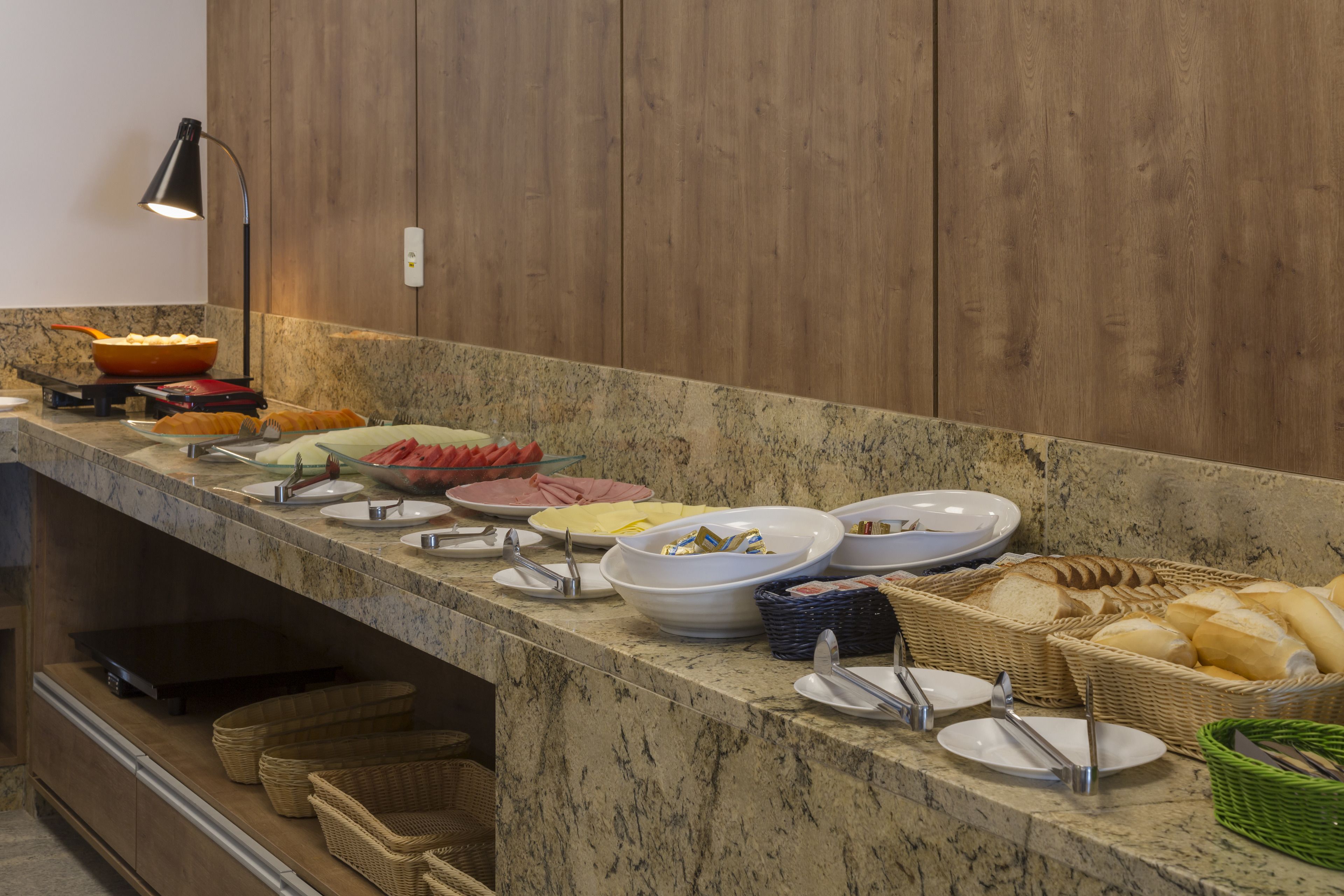 daily buffet breakfast (brl 25 per person)