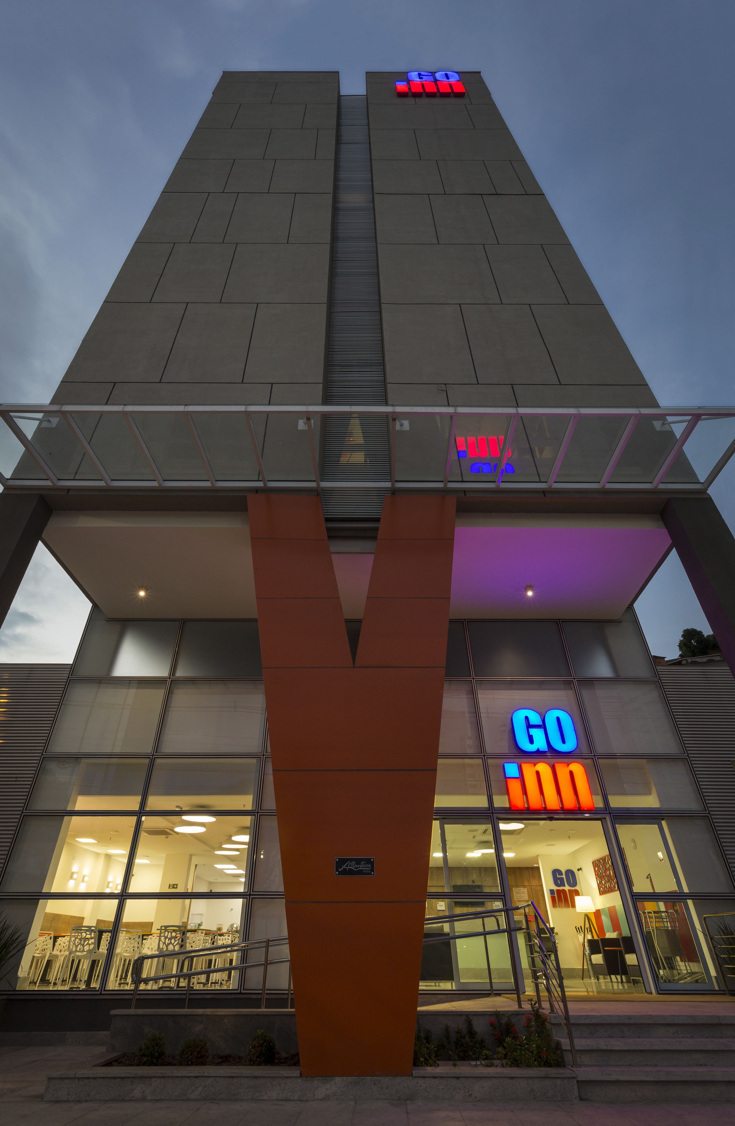 front of property – evening/night