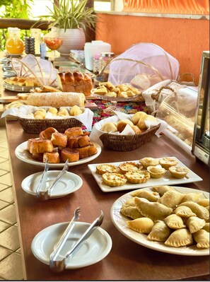 Petit déjeuner buffet compris tous les jours