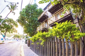 Fachada da propriedade