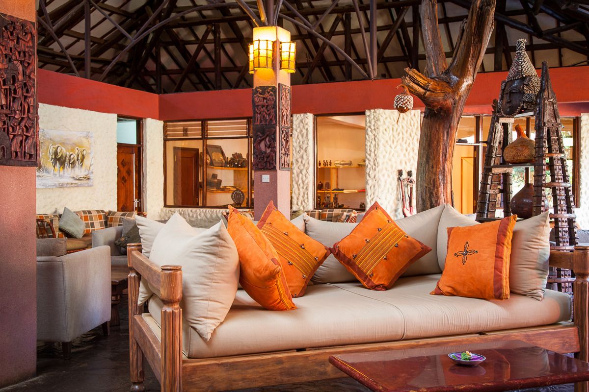 Sitzecke in der Lobby