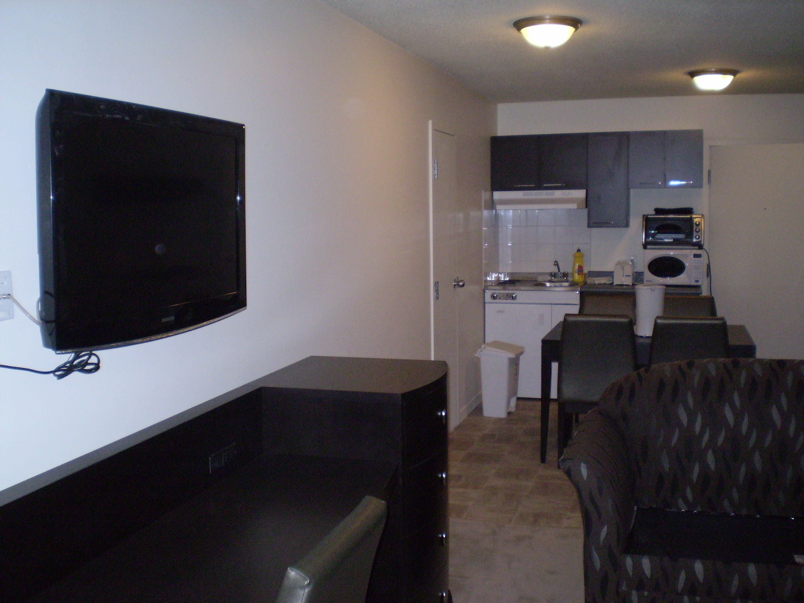 presidential suite, 1 king bed with sofa bed, hot tub | select comfort beds, desk, laptop workspace, blackout curtains