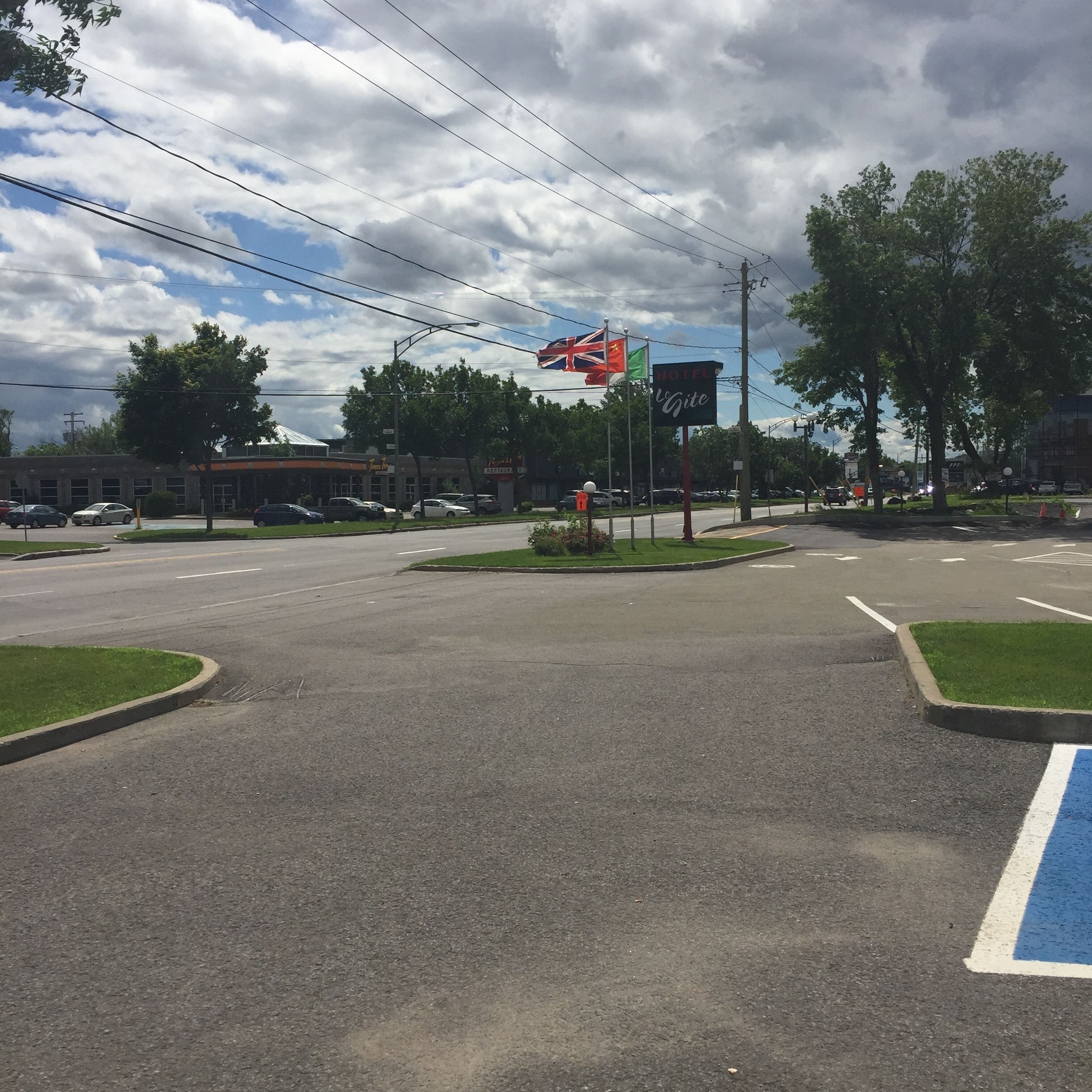 front of property – evening/night