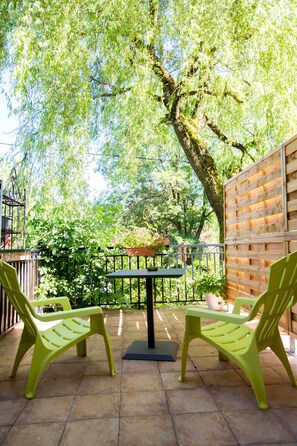 Terrace/patio - Auberge de l'Espinouse (Fraisse-sur-Agout)