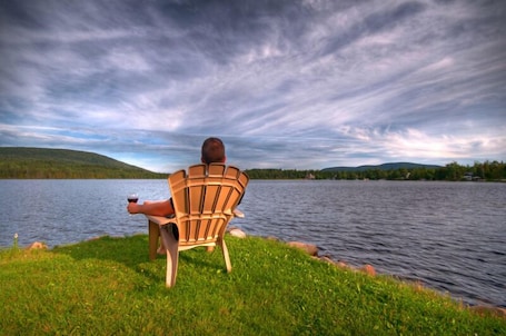 Exterior. Le Chalet Relax du Lac St-Tite
