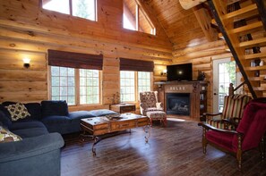 Lounge - Le Bois Rond des Ruisseaux (Saint-Tite-des-Caps)