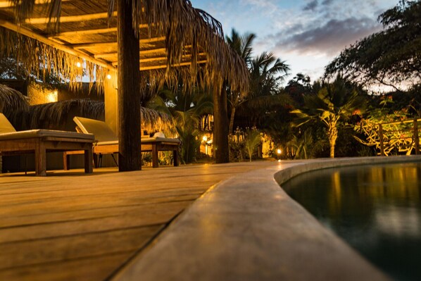 Outdoor pool - Hospedaje La Quebrada (Mancora)