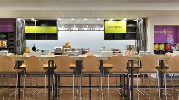 Free daily on-the-go breakfast