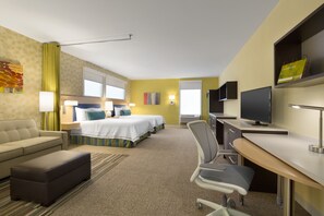 Premium bedding, in-room safe, desk, blackout curtains - Home2 Suites by Hilton Houston Pasadena (Pasadena)
