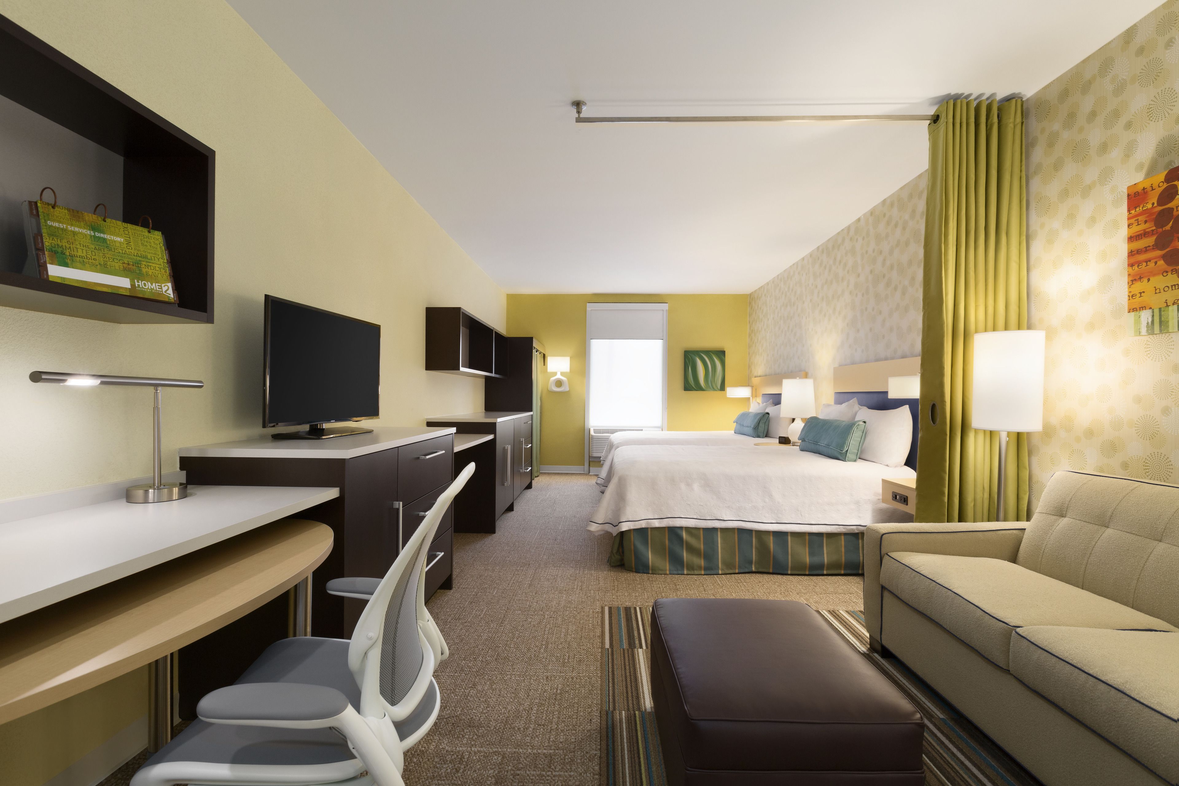 premium bedding, in-room safe, desk, blackout curtains