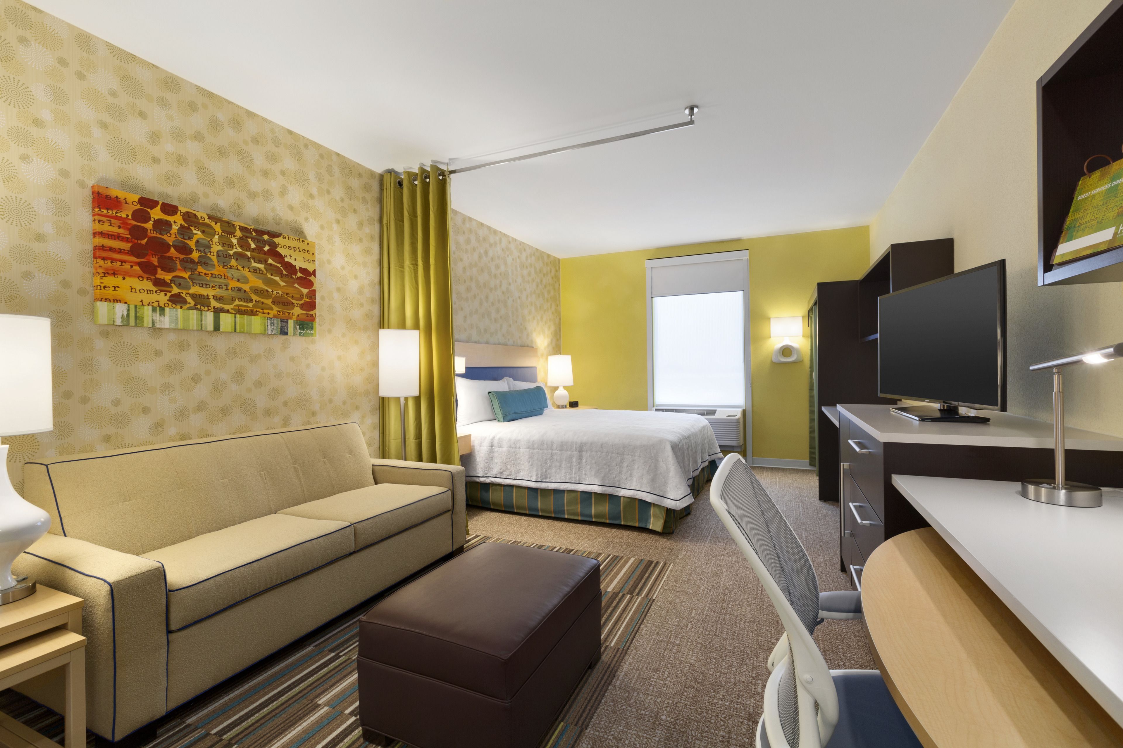 premium bedding, in-room safe, desk, blackout curtains