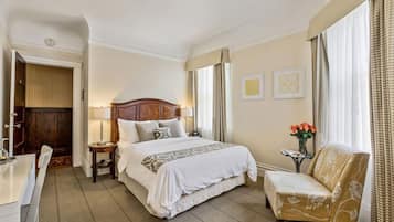 Premium bedding, down comforters, iron/ironing board, free WiFi