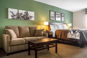 Desk, blackout drapes, iron/ironing board, free cribs/infant beds