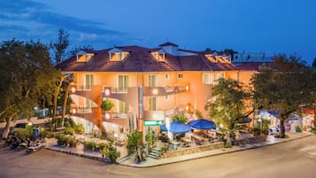 Fassade der Unterkunft