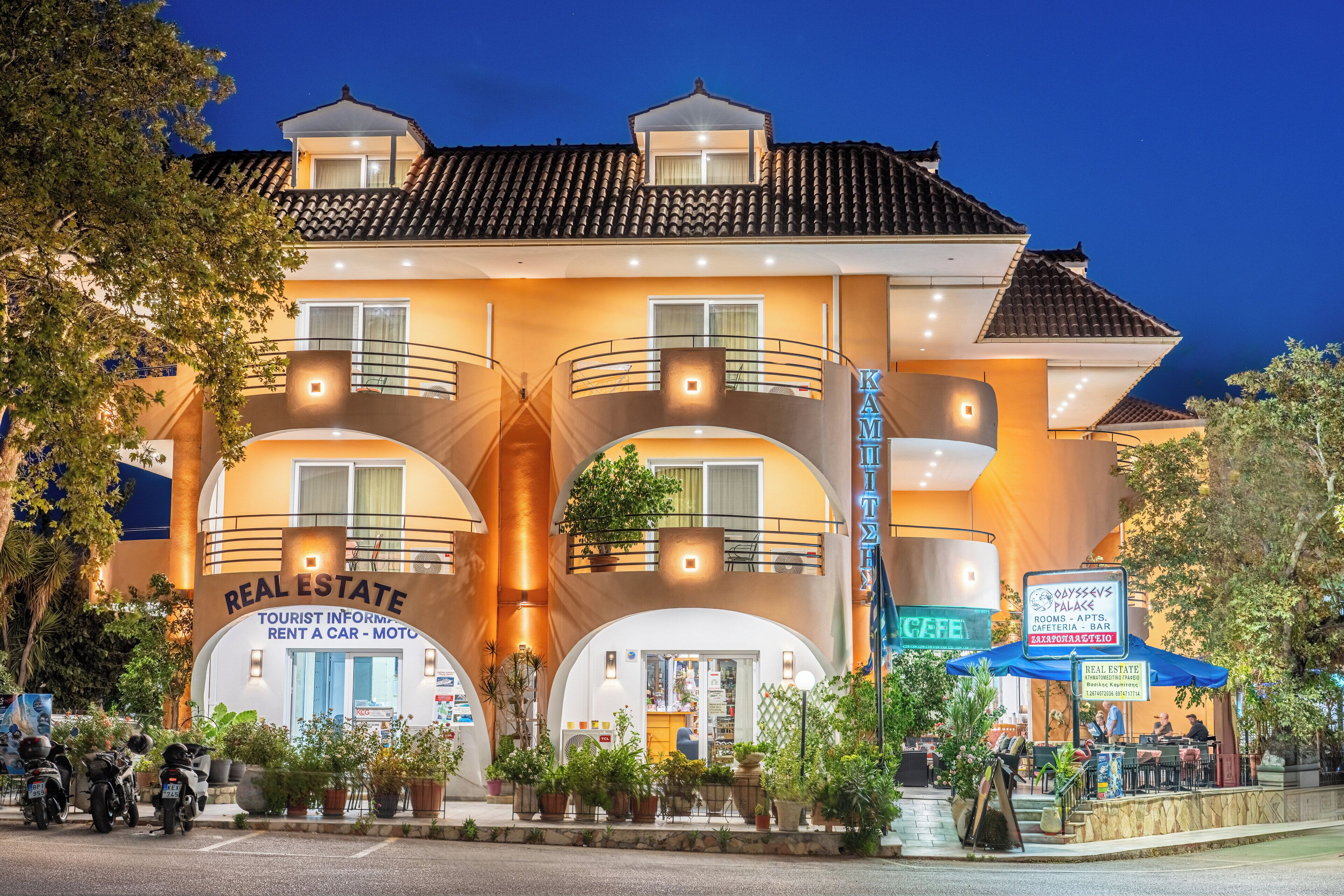 Fassade der Unterkunft