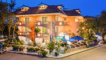 Fassade der Unterkunft