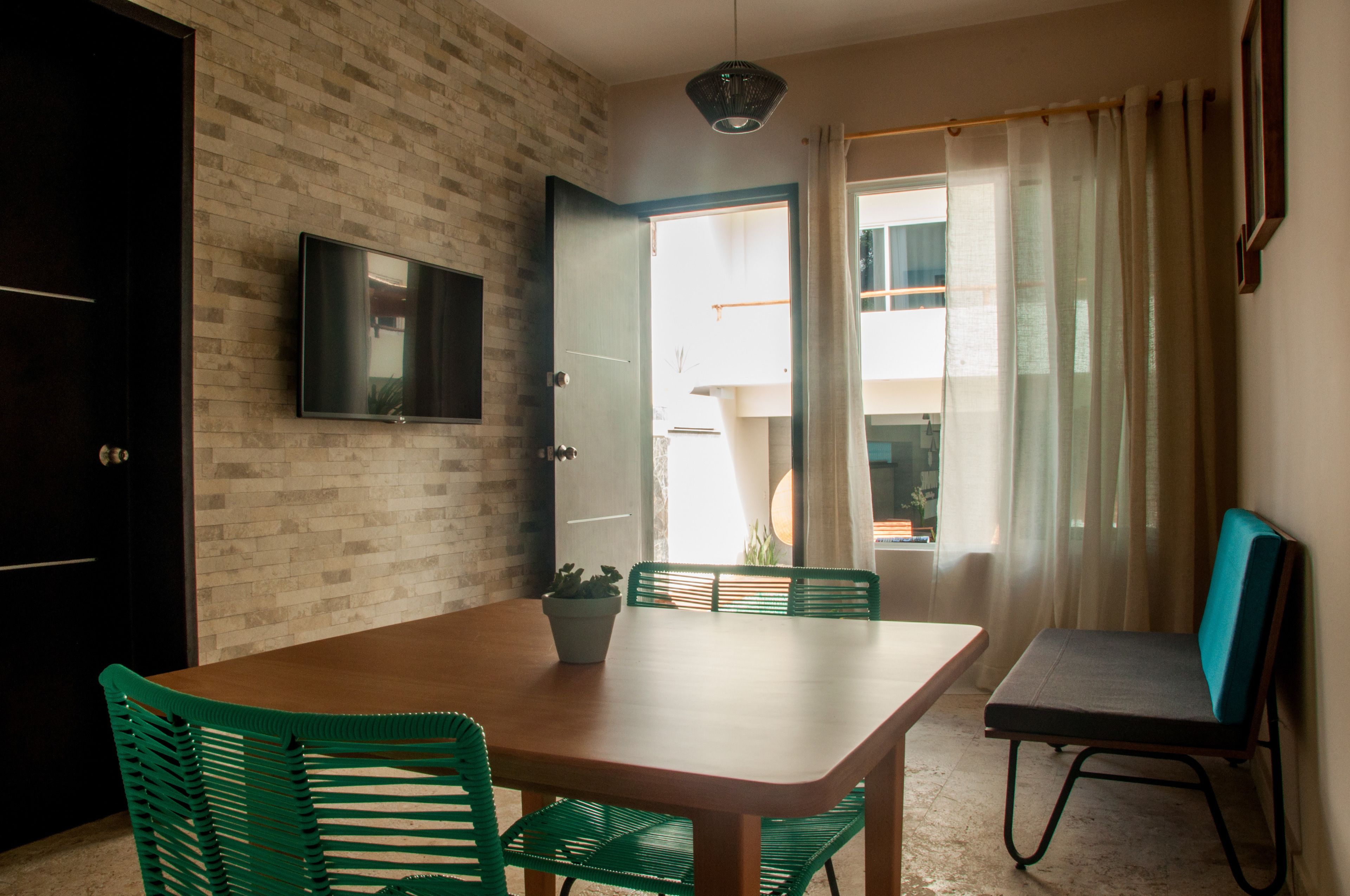 deluxe suite, 1 king bed, kitchen | view from room