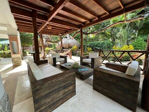 Living area - Finca La Jorará (Santa Marta)