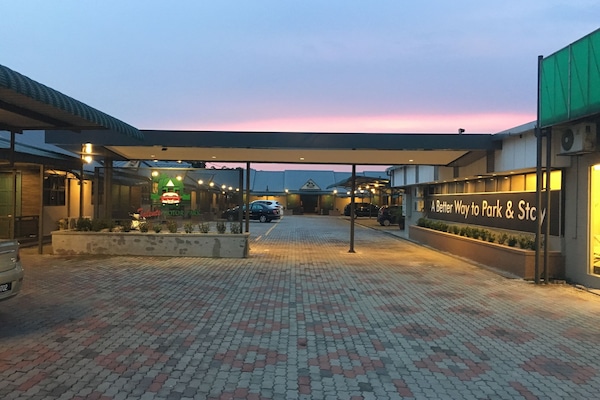 Entrada de la propiedad
