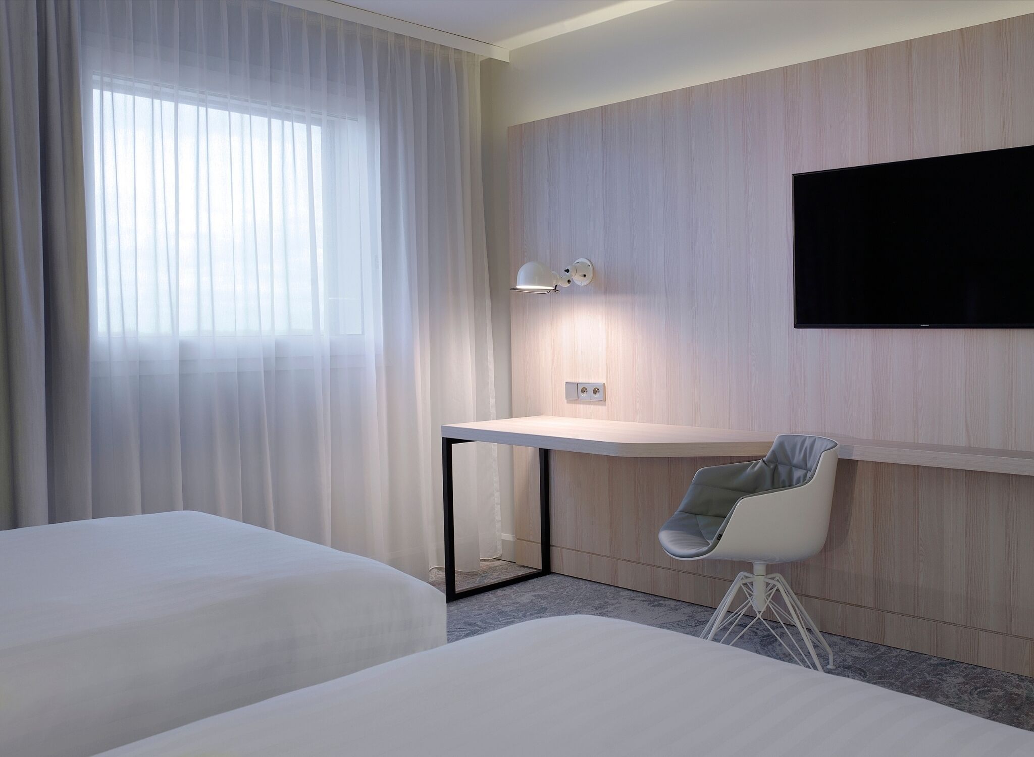 Minibar, in-room safe, desk, blackout curtains