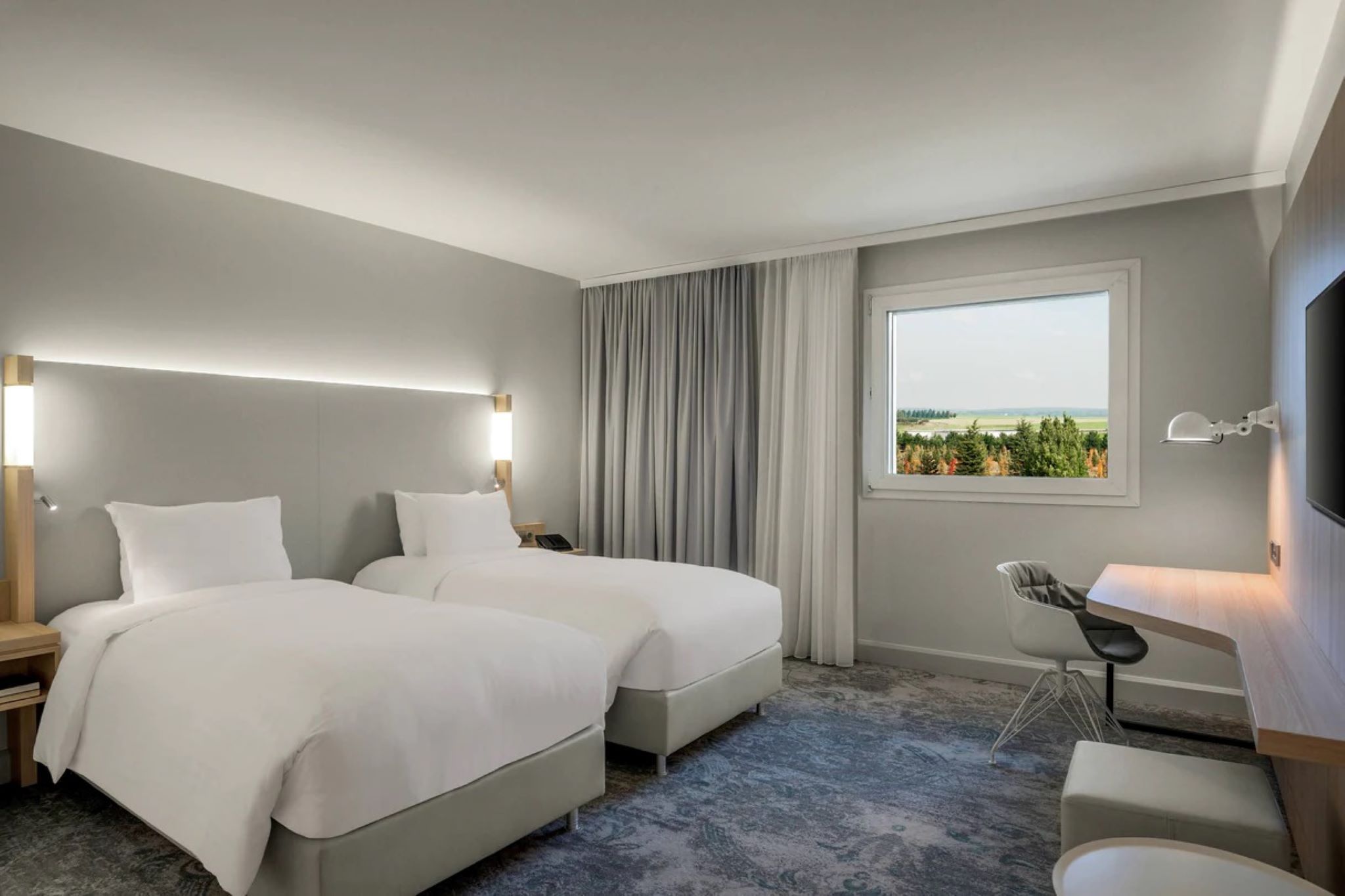 Minibar, in-room safe, desk, blackout drapes