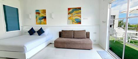 Suite, Terrace, Ocean View | 1 bedroom, premium bedding, minibar, in-room safe