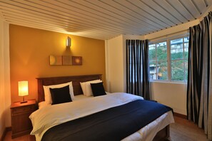 Bungalow Deluxe, 5 habitaciones, vista al jardín | 5 habitaciones y ropa de cama de alta calidad 