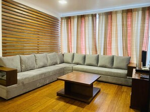 Sala de estar en el lobby