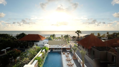 View from property. The Bandha Hotel & Suites