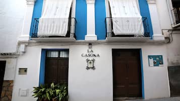 Voorkant van accommodatie