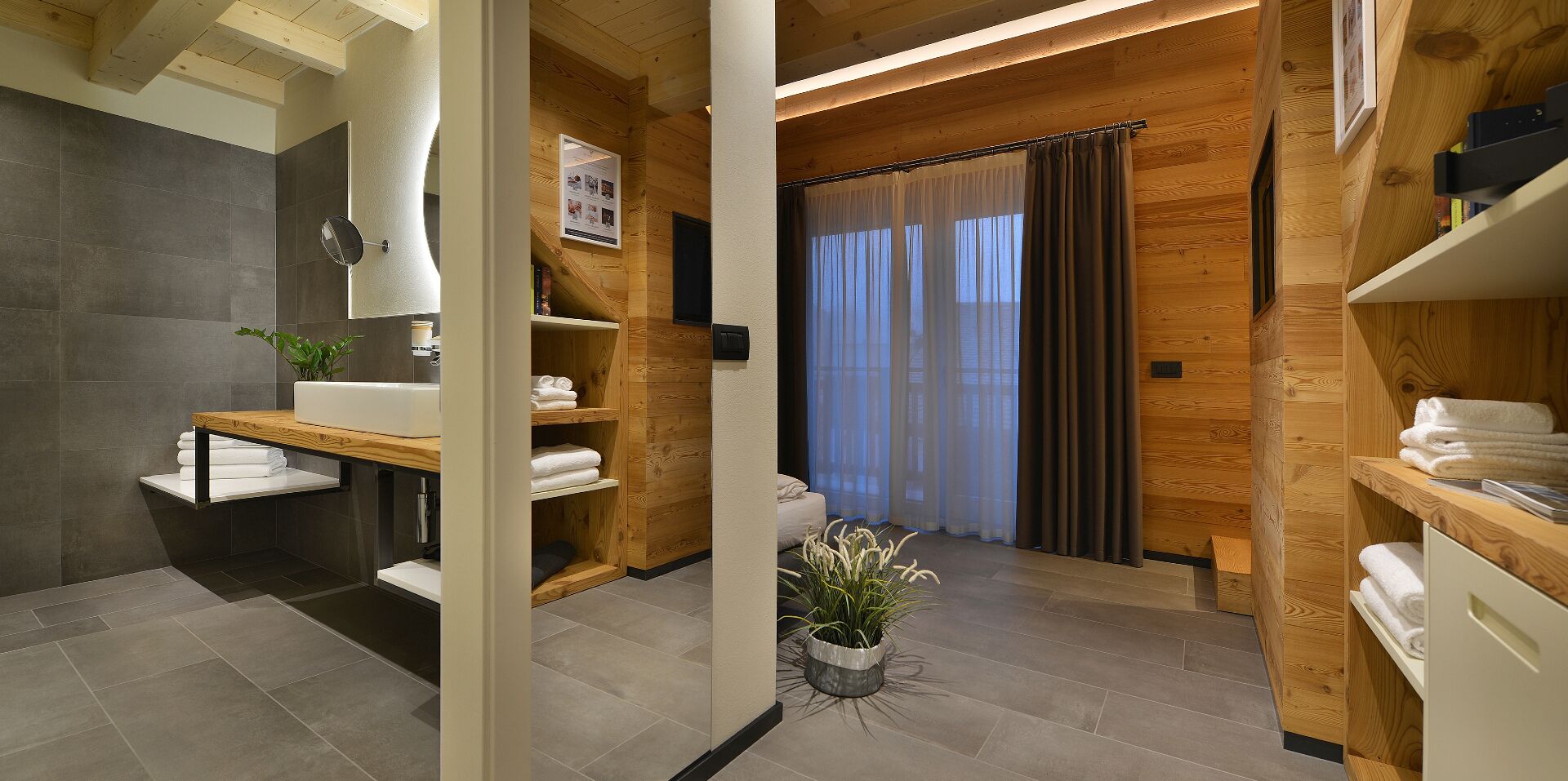 family triple room | living area | flat-screen tv