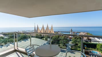 Ücretsiz minibar, odada kasa, ücretsiz beşik/çocuk yatağı