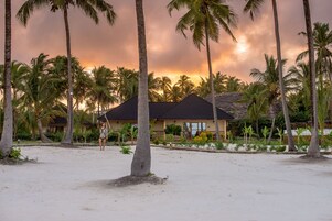 Standard Bungalow | Beach | On the beach, sun loungers, beach umbrellas, beach towels