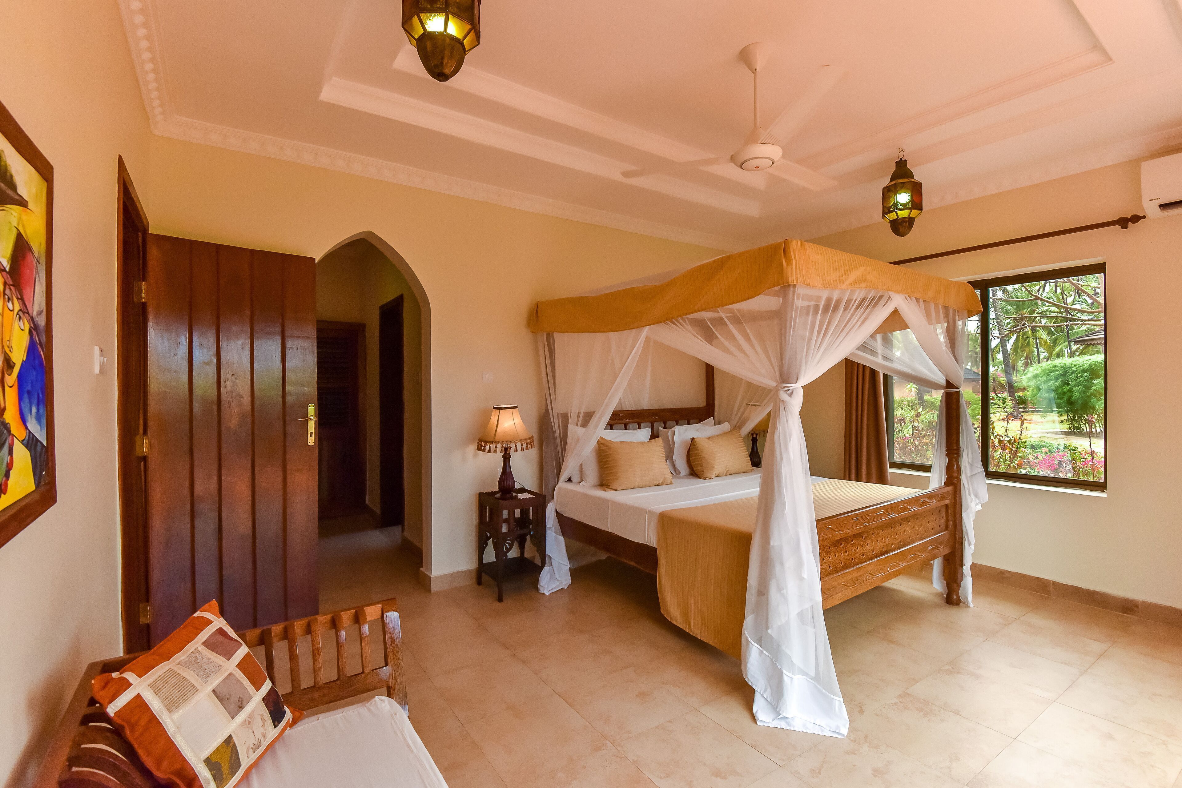 Lakens van Egyptisch katoen, een minibar, een kluis op de kamer