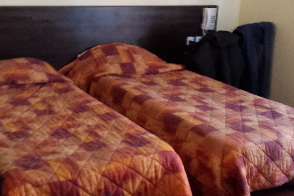 Desk, free cots/infant beds, free WiFi, bed sheets