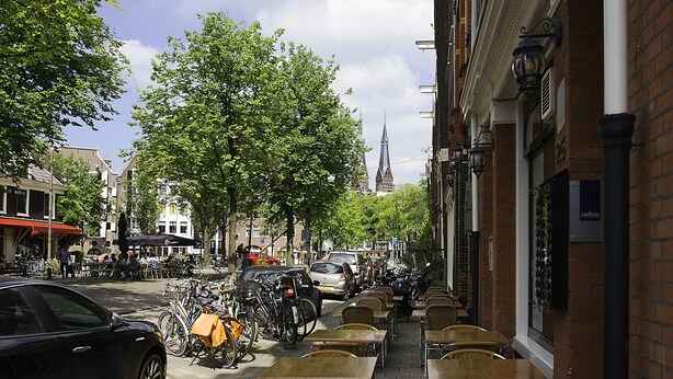 Terrace/patio - Hotel Fossa (Amsterdam)