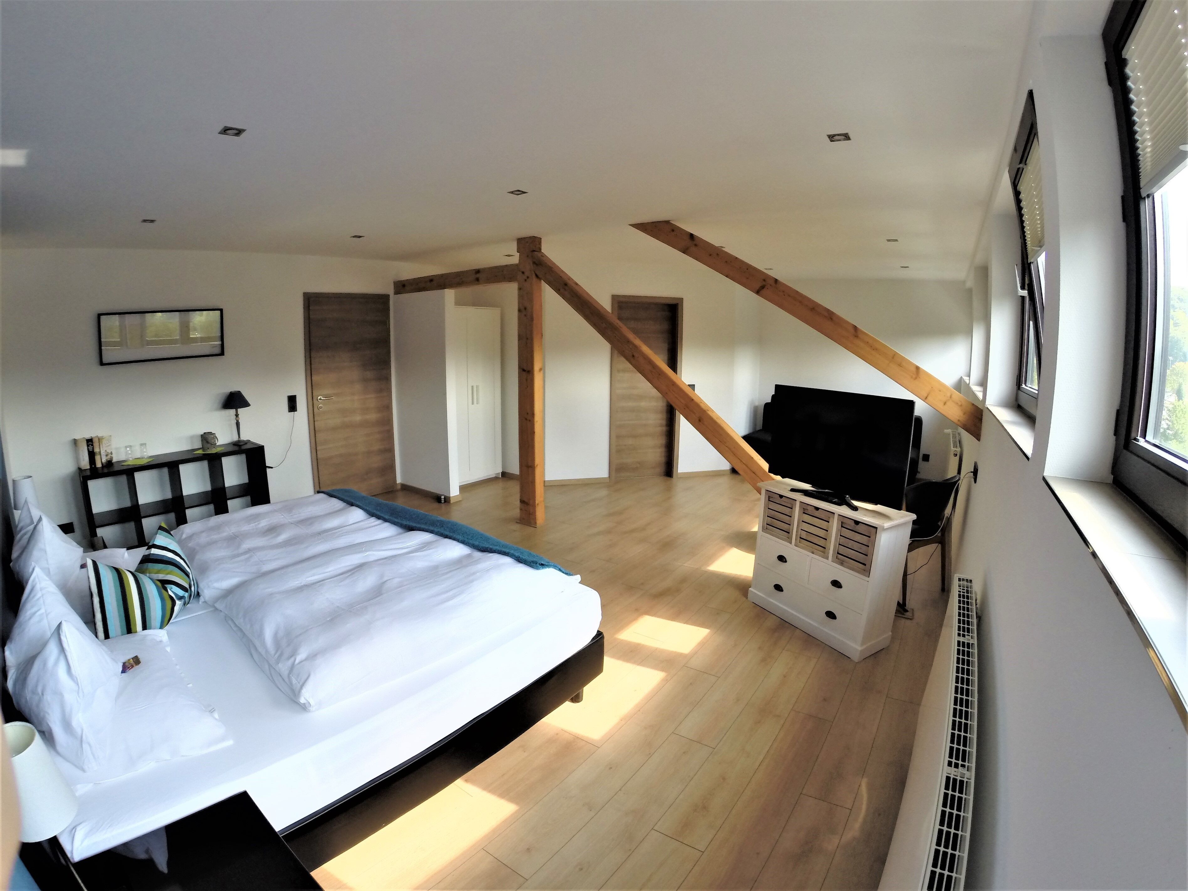 deluxe double room, private bathroom, river view