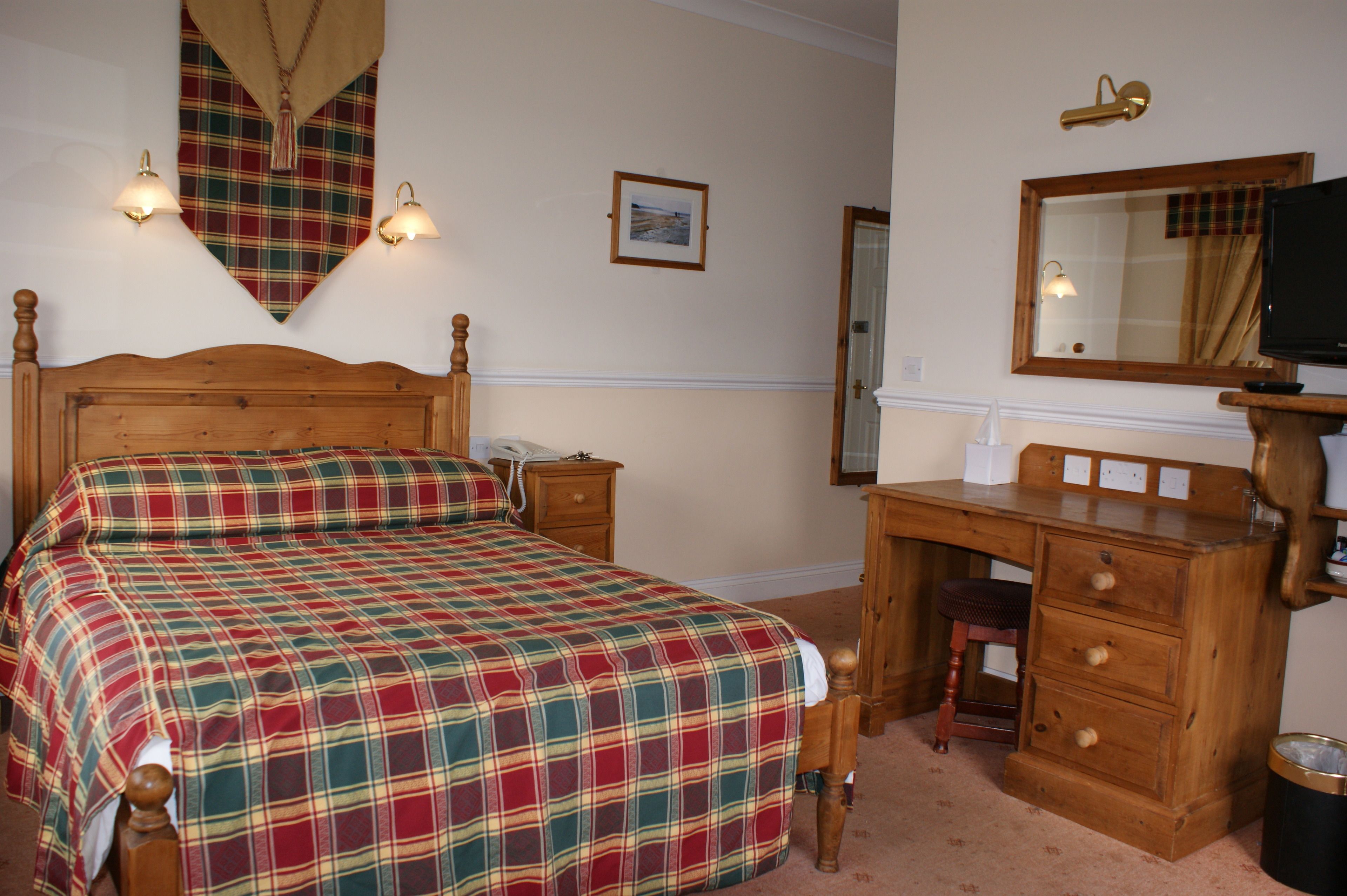 desk, iron/ironing board, free wifi, bed sheets