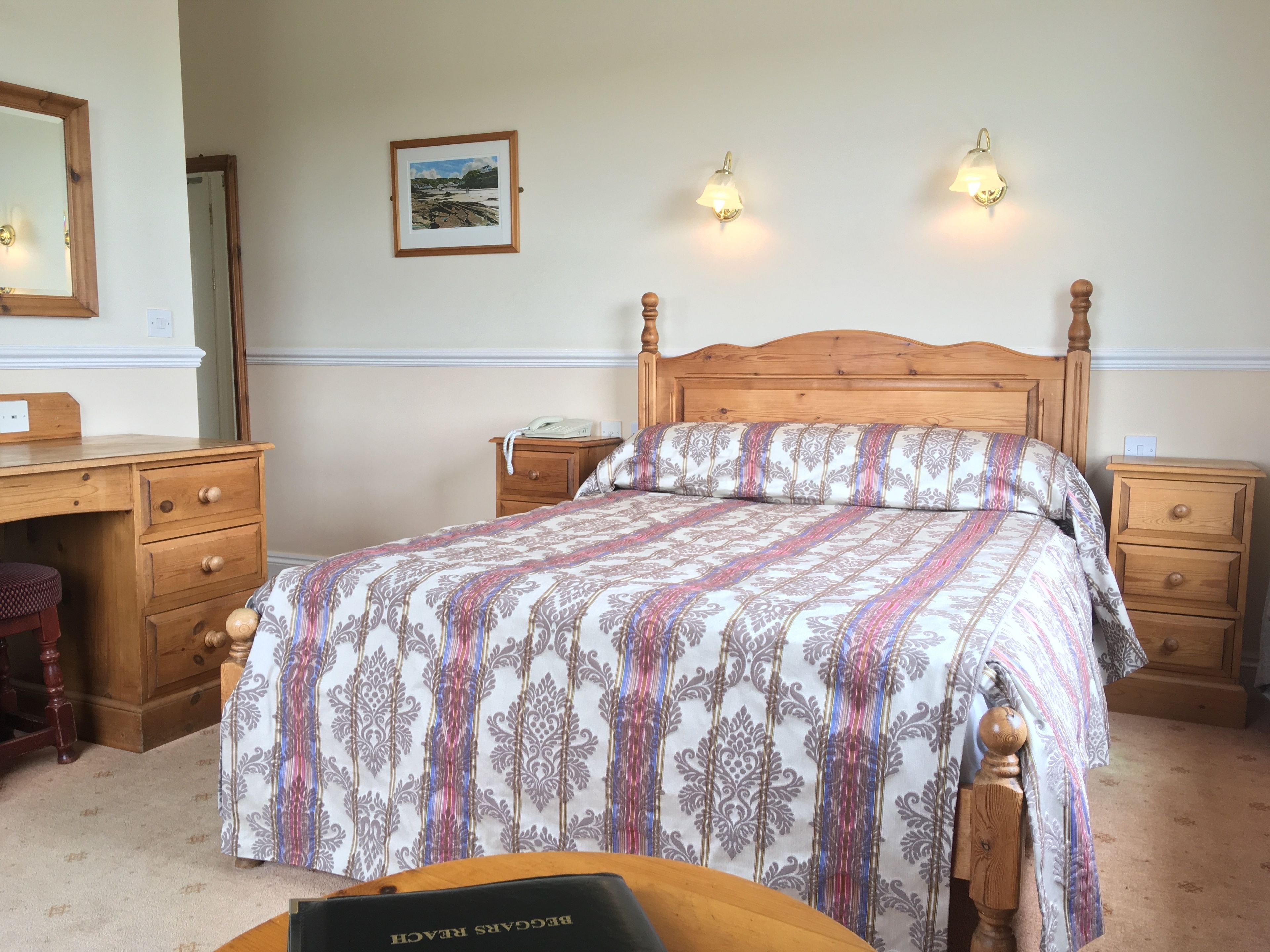 desk, iron/ironing board, free wifi, bed sheets