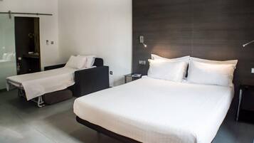 Basic Triple Room, Shared Bathroom | Blackout drapes, soundproofing, iron/ironing board, rollaway beds