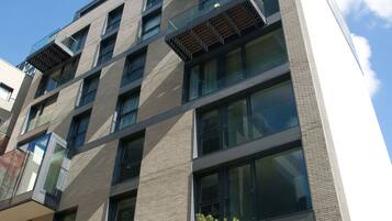 Fassade der Unterkunft