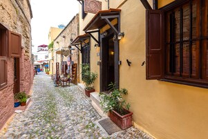 Entrada de la propiedad