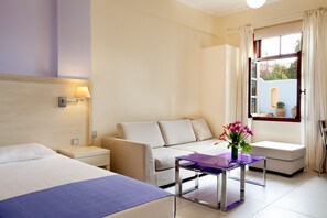 Apartment, 1 Bedroom, Sea View | In-room safe, desk, iron/ironing board, free cribs/infant beds - Giorgi's Blue Apartments (Chania)