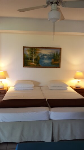 Traditional Studio, Kitchen, Partial Ocean View | Premium bedding, in-room safe, individually decorated - Ade's Domicil (Scarborough)