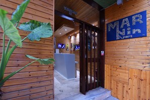 Fachada de la propiedad