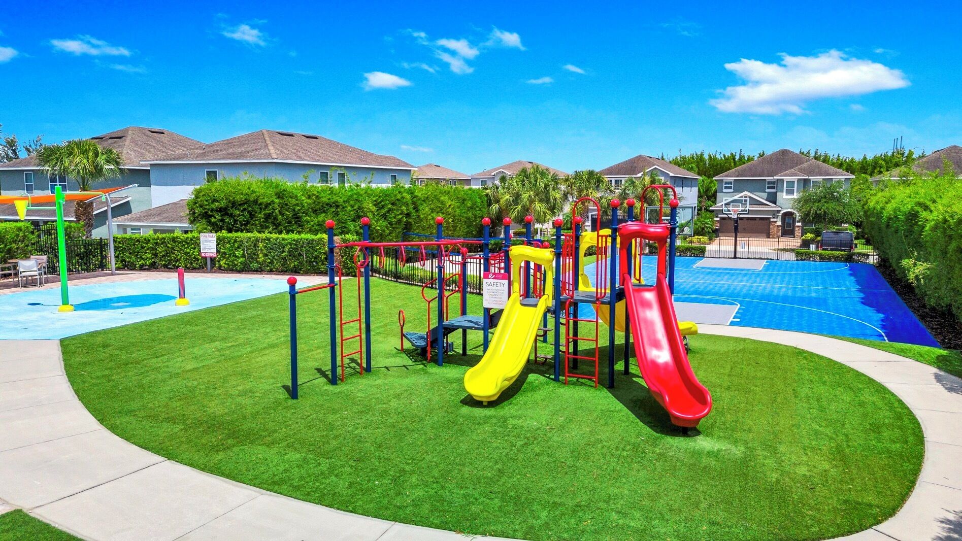 children’s play area – outdoor