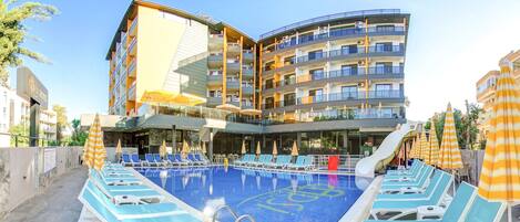 Façade de l’hébergement