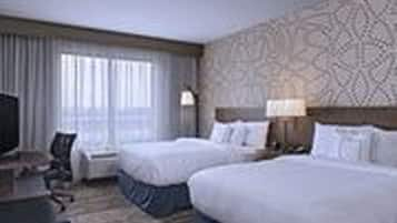 Room, 2 Queen Beds | In-room safe, desk, blackout curtains, iron/ironing board